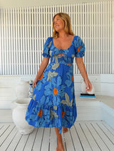 Rini Midi Dress - Blue Bell