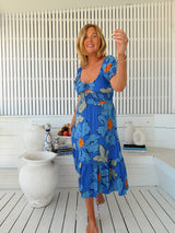 Rini Midi Dress - Blue Bell