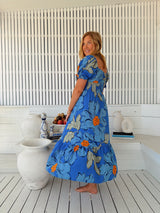 Rini Midi Dress - Blue Bell