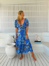 Rini Midi Dress - Blue Bell