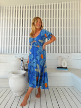 Rini Midi Dress - Blue Bell