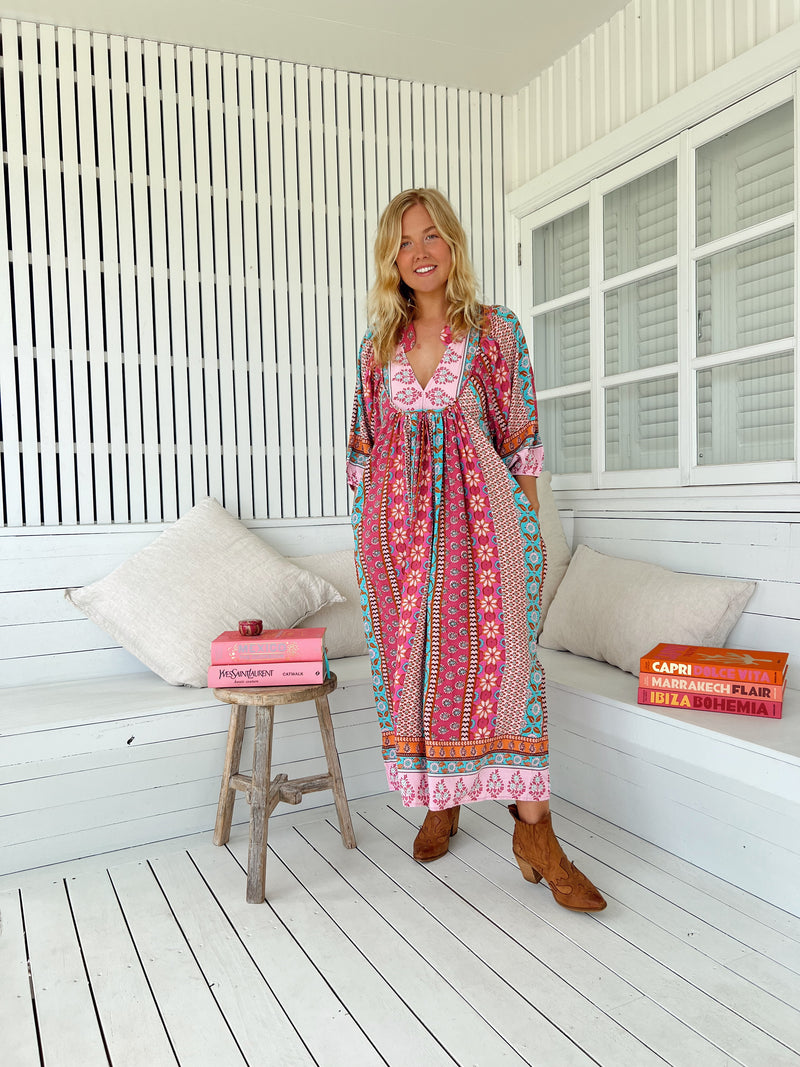 Boheme Midi Dress - Cedella