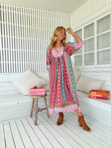 Boheme Midi Dress - Cedella