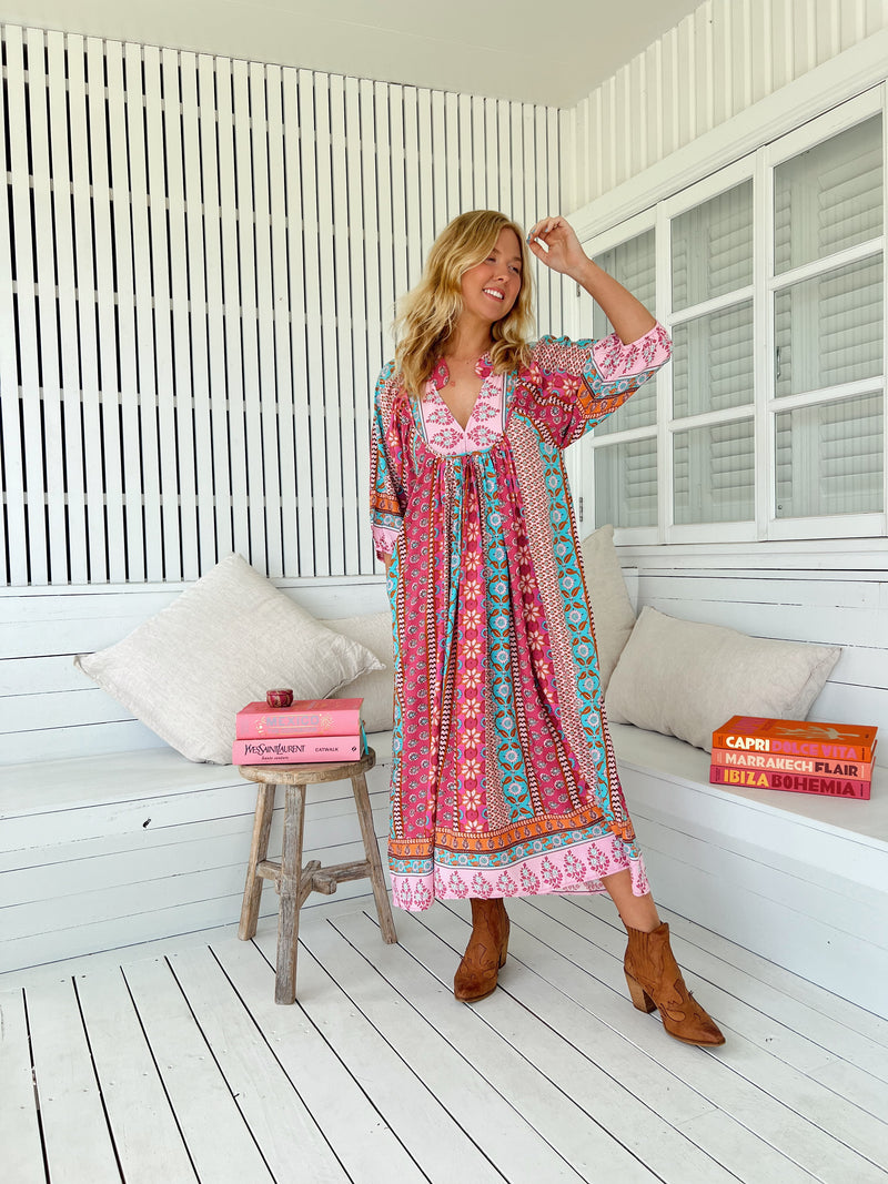 Boheme Midi Dress - Cedella