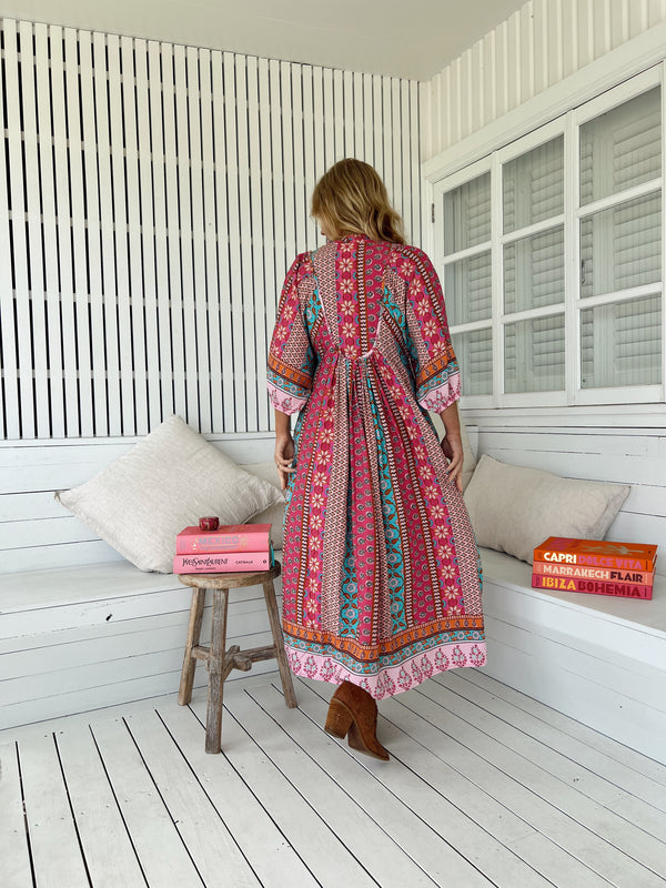Boheme Midi Dress - Cedella