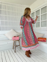 Boheme Midi Dress - Cedella