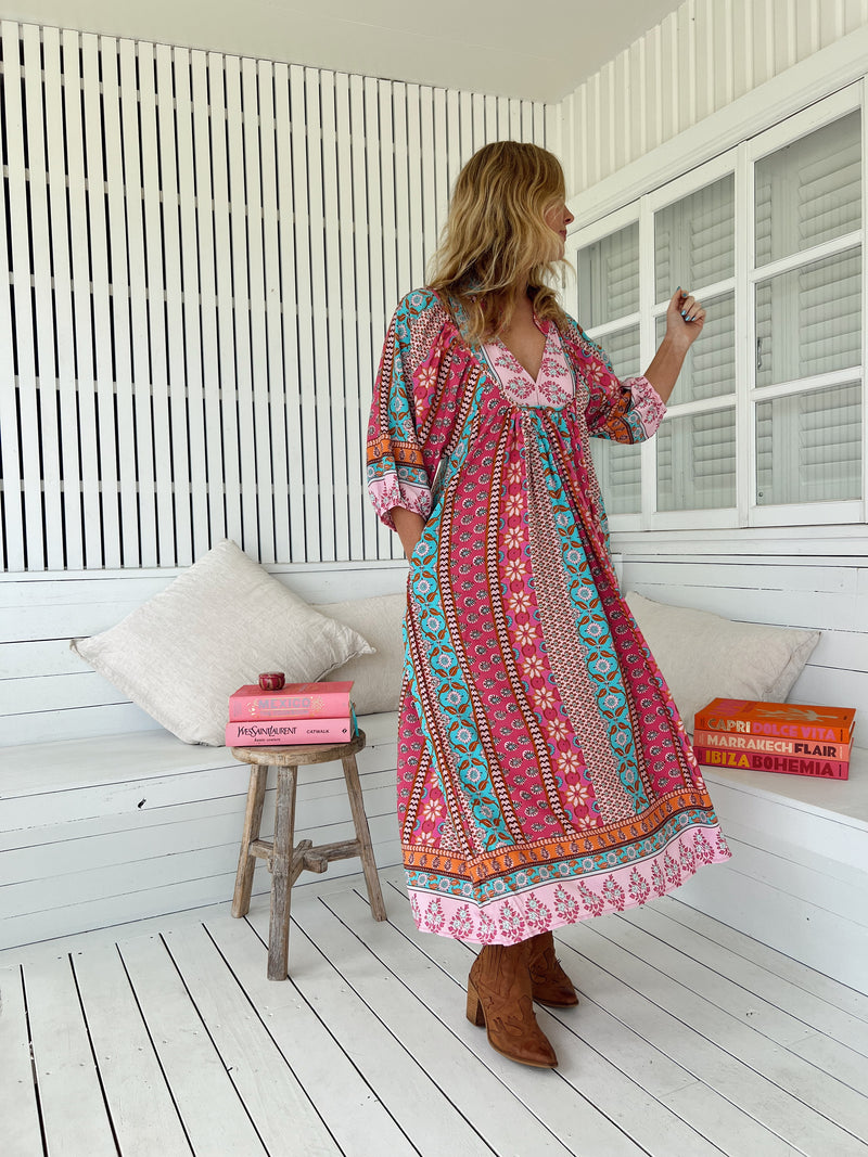 Boheme Midi Dress - Cedella