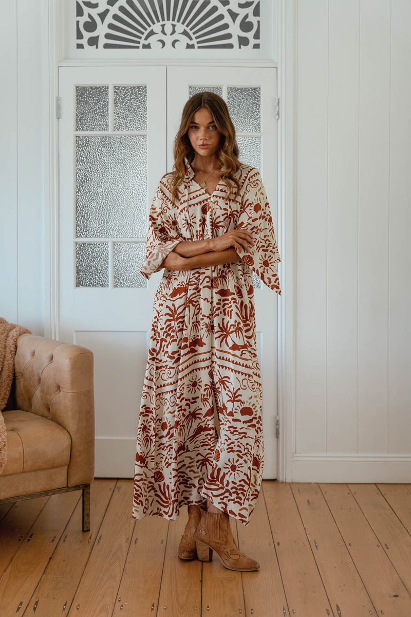 Bree Maxi Dress - Golden Hour – Arizonia Rose