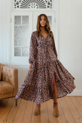 Teresa Maxi Dress - Midnight Meadow