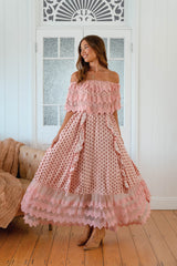 Georgie Maxi  - Sunset Pink