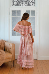 Georgie Maxi  - Sunset Pink