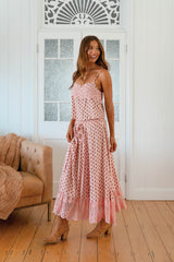 Vela Skirt - Pink Sunset