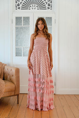 Salsa Maxi Dress - Pink Sunset