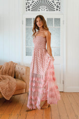 Salsa Maxi Dress - Pink Sunset
