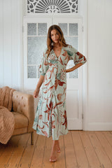 Lenni Midi Dress - Minty