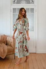 Lenni Midi Dress - Minty