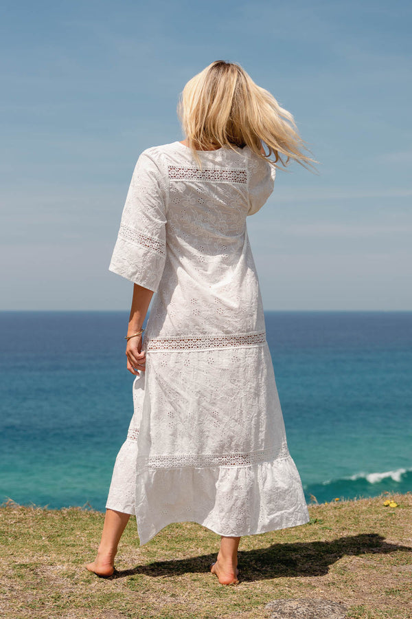Amore Maxi Dress - Etherea Embroidered