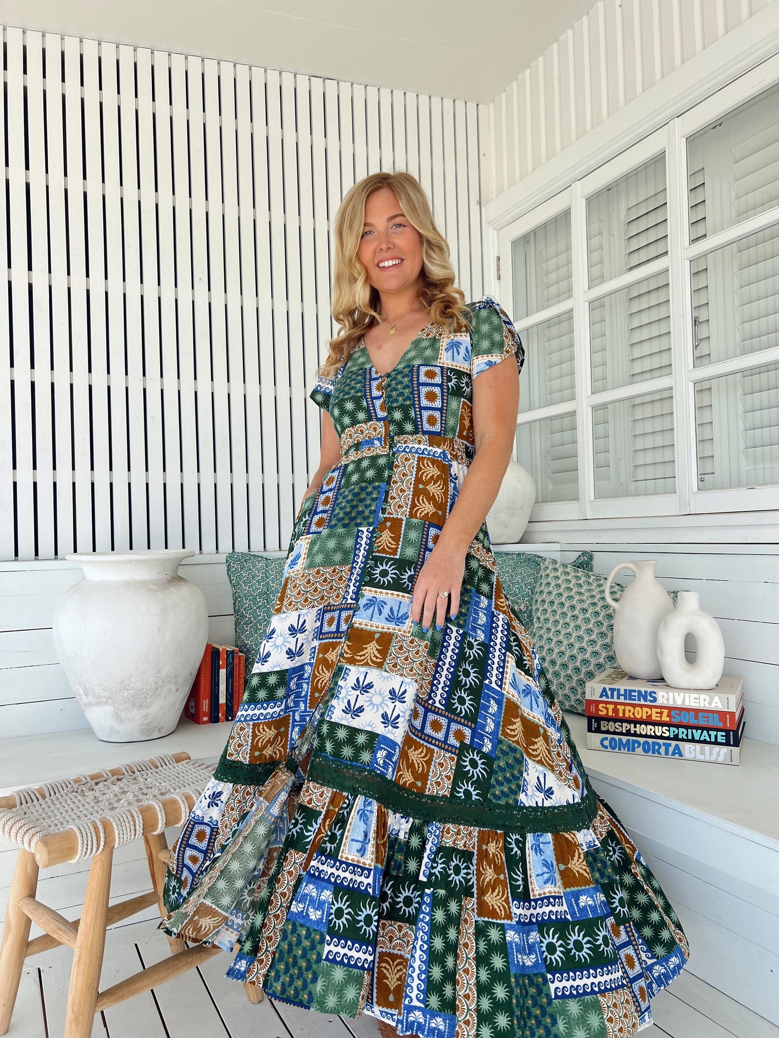 jaase carmen maxi dress Shop JAASE Malina Print Carmen Maxi Dress at She Creates Stories