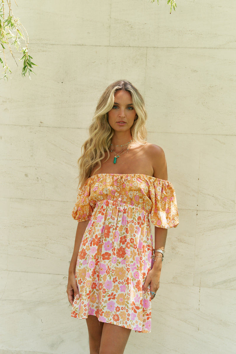 Elide Mini Dress - Crystal