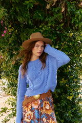 Floral Twilight knit - Jaase