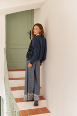 Navy Cozy Knit Cardigan - Jaase
