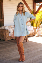 Vanessa Denim Tunic ~ Free People