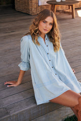 Vanessa Denim Tunic ~ Free People