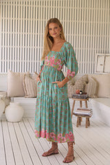 Tulli Midi Dress - Meadowland