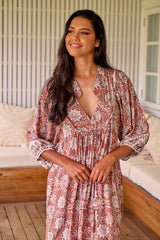 Boheme Midi Dress - Indah