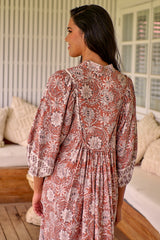 Boheme Midi Dress - Indah