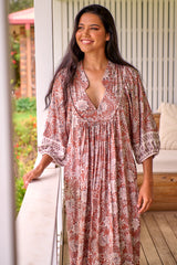 Boheme Midi Dress - Indah