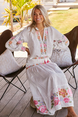 Ophelia Blouse- Ivory ~ MOS the label