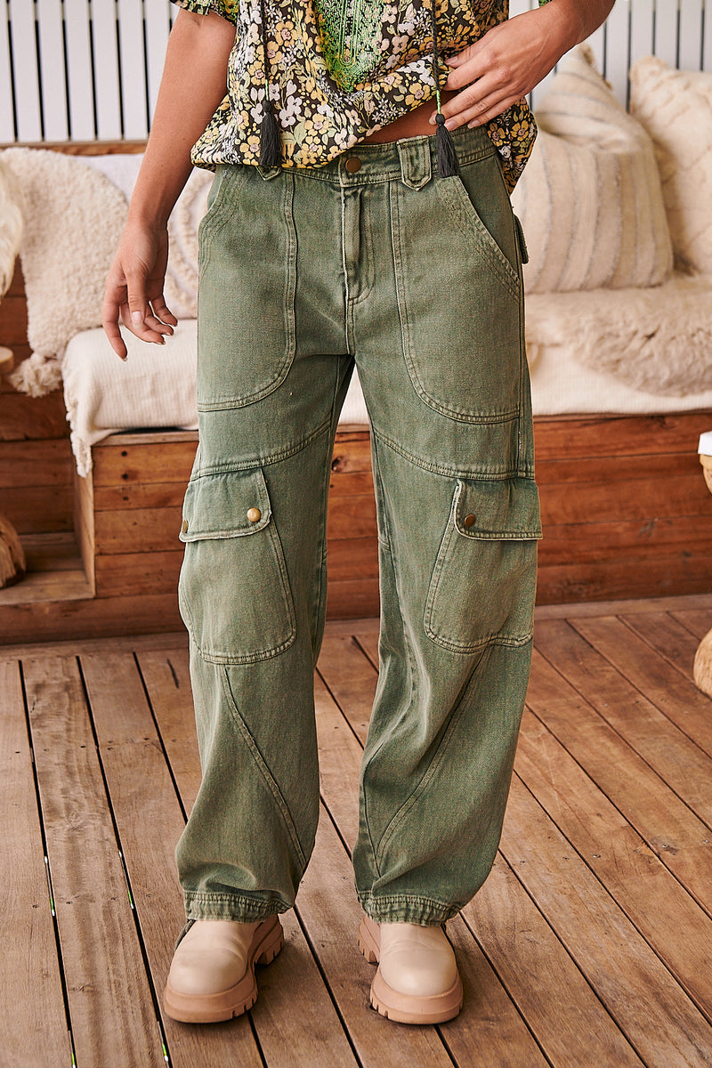 Come And Get It Utility Pants ~ Free People