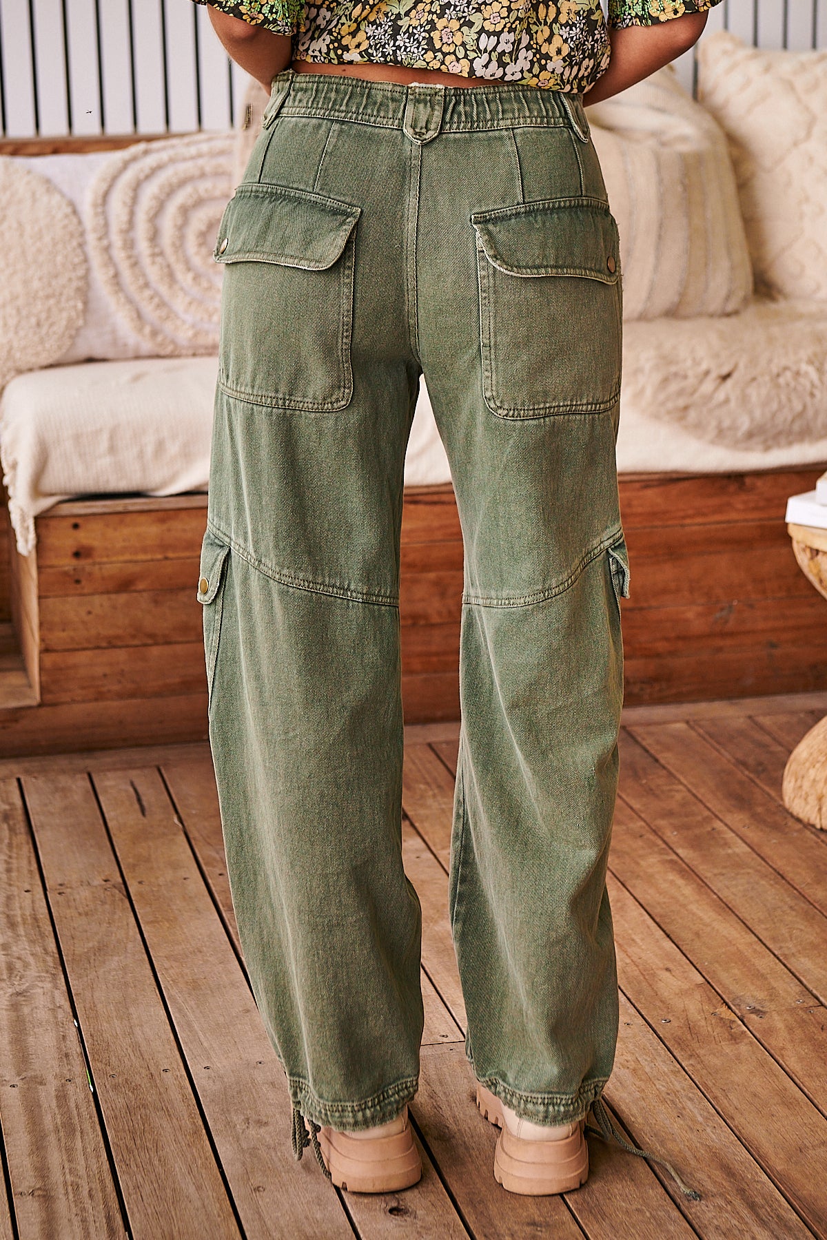 Come And Get It Utility Pants ~ Free People – Arizonia Rose