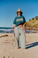 Jaase Juno oversized tee - Salt