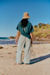 Jaase Juno oversized tee - Salt