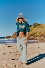 Jaase Juno oversized tee - Salt