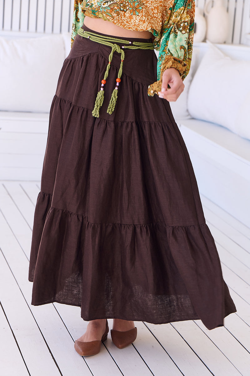 Rosie Skirt - Chocolate Wanderlust