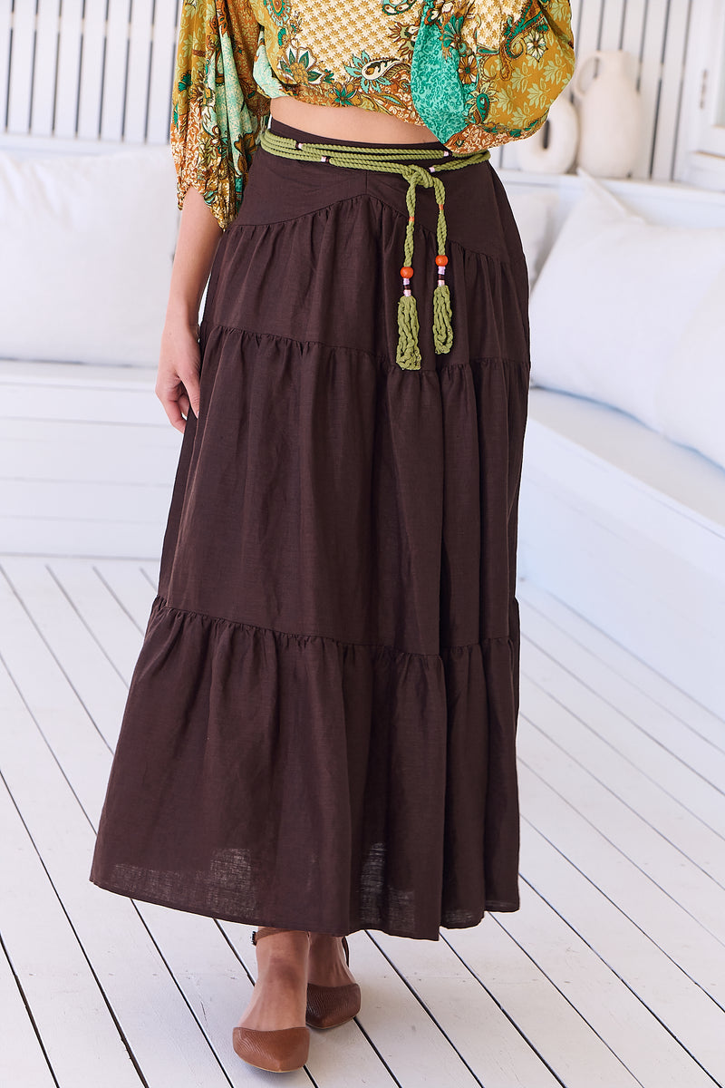Rosie Skirt - Chocolate Wanderlust