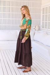 Rosie Skirt - Chocolate Wanderlust