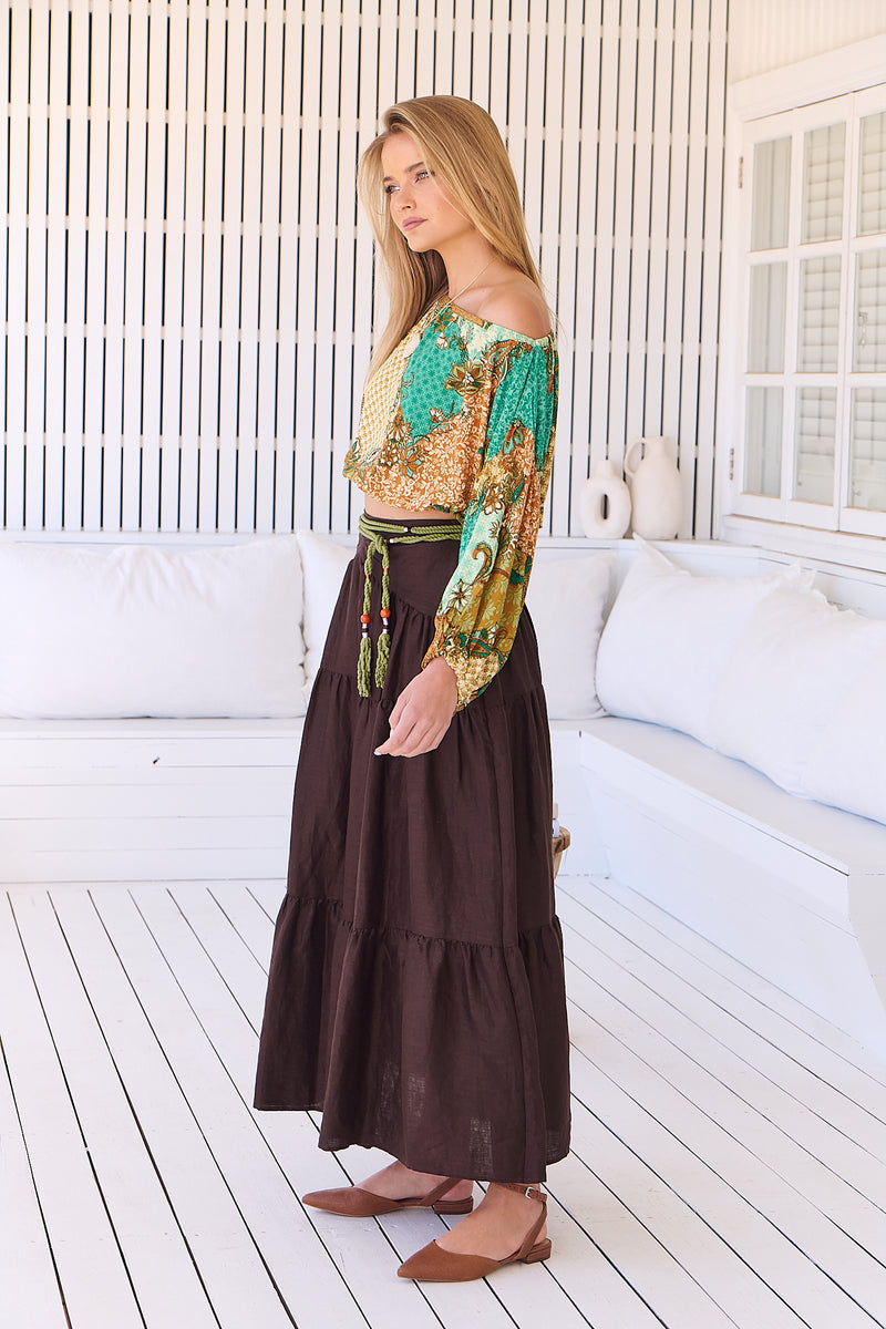 Rosie Skirt - Chocolate Wanderlust