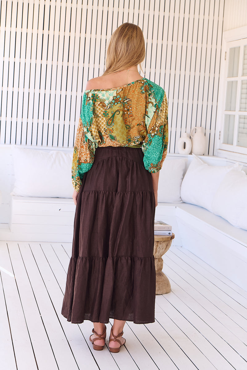 Rosie Skirt - Chocolate Wanderlust