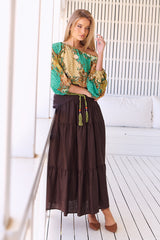 Rosie Skirt - Chocolate Wanderlust