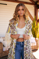 Watching Waves Maxi Shirt ~ Free People