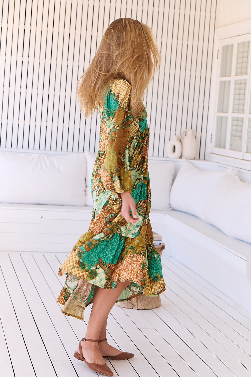 Eve Midi Dress - Wanderlust