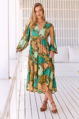 Eve Midi Dress - Wanderlust