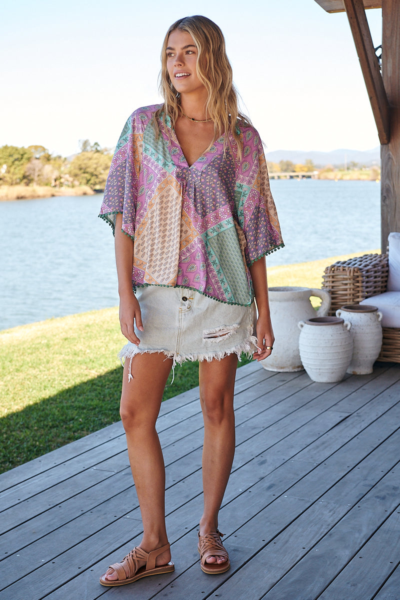 Gabriella Top - Lavender Haze