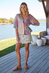 Gabriella Top - Lavender Haze