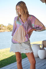 Gabriella Top - Lavender Haze