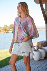 Gabriella Top - Lavender Haze
